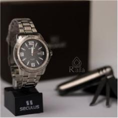 Imagem de Kit Relógio de Pulso Masculino Seculus
