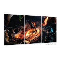 Imagem de Quadro Decorativos Jogo-warcraft Com 120x60 3 peças