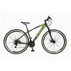 Imagem de Bicicleta Aro 29 KSW 2x9V 18v Freio Hidráulico k7 e Trava, Preto, Verd