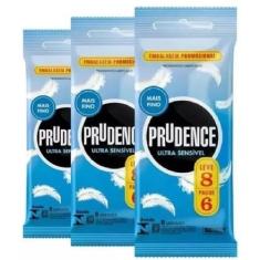 Imagem de Preservativo Prudence Ultra Sensível 24 Unidades - 3 Pacotes