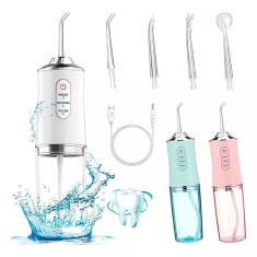 Imagem de Jato D'Água Irrigador Oral Elétrico Higiene E Limpeza Dental