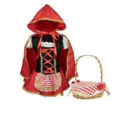 Imagem de Fantasia Bebe Chapeuzinho Vermelho de Luxo Com Capa e Cestinha - Fanta