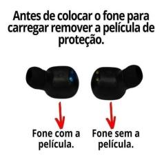 Imagem de Fones Ouvido Sem Fio Wireless Preto Para Mi 10 - Mdm