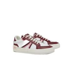 Imagem de Lacoste Tênis feminino L004, Burg/Wht, 34