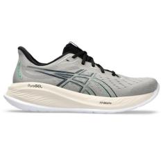 Imagem de ASICS Tênis de corrida masculino Gel-Cumulus 26, Moonrock/Dark Mint, 42