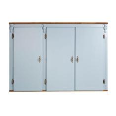 Imagem de Armário De Cozinha Aéreo Copenhagen De Madeira 119 Cm Com 3 Portas - 5