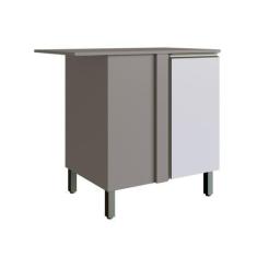 Imagem de Balcão Canto Reto Com Tampo Cozinha Diamante New - Móveis Cadorin