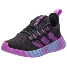 Imagem de adidas Tênis infantil Kaptir Flow, Aurora Preto/Roxo Burst/Blue Spark, 16