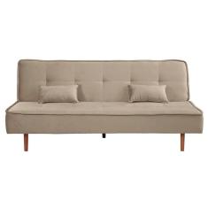 Imagem de Sofá Cama Silver 3 Lugares Reclinável Suede 192 cm Speciale Home