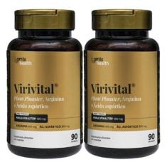 Imagem de 2x Virivital - Pinus Pinaster + Arginina + Ácido Aspártico 90 Cápsulas