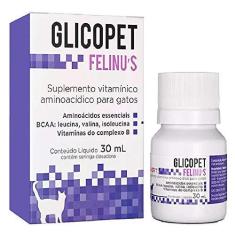 Imagem de Suplemento Glicopet Felinus para Gatos - 30ml