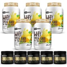 Imagem de Combo 5 Whey Special Flavor 840g + 5 Creatina-Masculino