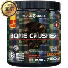 Imagem de Pré Treino Bone Crusher Black Skull 300G Pre Workout Caveira Preta