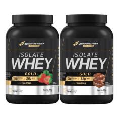 Imagem de 2X Whey Isolado Isolate Gold 900G Bodyaction