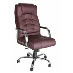 Imagem de Cadeira Presidente  Base Cromada Linha Lyon Vermelho - Design Office