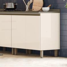 Imagem de Balcão 2 Portas 80cm Connect Off White