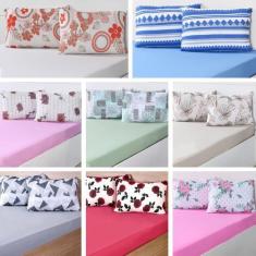 Imagem de Jogo De Lençol Atual Plus Queen 3 Peças - Cores Sortidas - Santos E Lu