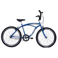 Imagem de Bicicleta Aro 26 Masculina Beach Sem Marcha Azul