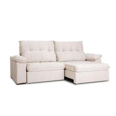 Imagem de Sofá 3 Lugares Retrátil E Reclinável Com Usb Flexforma Triton Veludo M