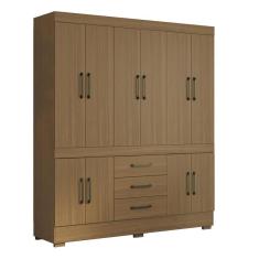 Imagem de Guarda Roupa 10 Portas 3 Gavetas Atacama - Aramóveis