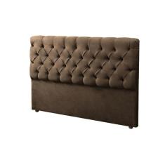 Imagem de Cabeceira Sonho Paris Queen 1,60m Em Suede Marrom