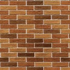 Imagem de Papel De Parede Adesivo Lavável Tijolo Marrom 3D