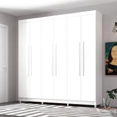 Imagem de Roupeiro 6 Portas Bentley Branco