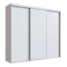 Imagem de guarda-roupa casal alya 3 pt 4 gv branco