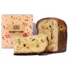 Imagem de Panettone Vegano Com Frutas Cristalizadas 400G Super Vegan