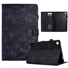 Imagem de vxxliaxs Capa para Samsung Galaxy Tab A7 Lite modelo 2021 de 8,7 polegadas (SM-T220/T225/T227), suporte de visualização em vários ângulos de couro PU, capa magnética flip à prova de choque com