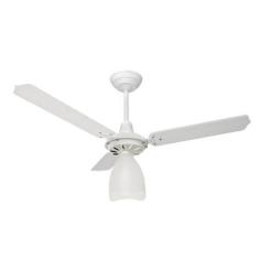 Imagem de Ventilador De Teto Loren-Sid Diplo M3 Lumi Branco 220V Com Pás De Made