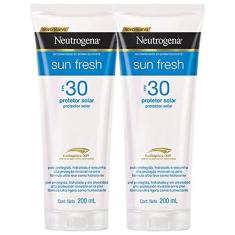 Imagem de Kit 2 Protetor Solar Neutrogena Sun Fresh Corpo Fps 30 200ml