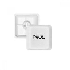 Imagem de Kit especial de atualização para jogos com teclado mecânico PBT com nome inglês, nome Paul