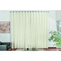 Imagem de Cortina Varão Simples Corta Luz Xadrez 2,00m x 1,70m Palha