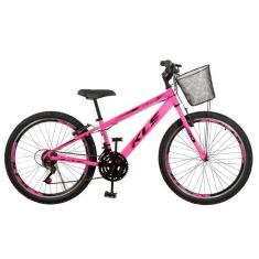 Imagem de Bicicleta Aro 24 Alum Kls Sport Gold V-Brake Mtb 21V Feminina-Feminino