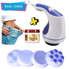 Imagem de Massageador Elétrico Orbital Corrente Russa 360º + Creme Esfoliante Re