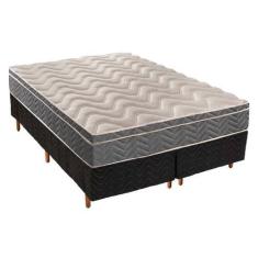Imagem de Cama Box Queen: Colchão Espuma D45 Paropas /Ep Anatômico Confort Mega