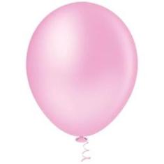 Imagem de Bexiga Redonda 5" Rosa Baby Pic Pic 50 Unidades