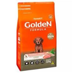 Imagem de Ração Golden Fórmula Mini Bits para Cães Filhotes de Pequeno Porte Sabor Frango e Arroz