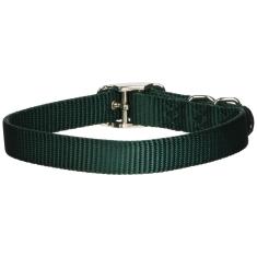 Imagem de Coleira Para Cães Hamilton Single Nylon Deluxe 1,6X45cm Verde Escuro