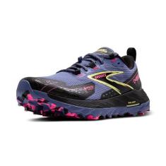 Imagem de Brooks Tênis feminino Cascadia 18 GTX, Cinza azul/preto/rosa, 40