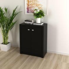 Imagem de Balcão para Escritório 2 Portas ME4103 Tecnomobili, Preto