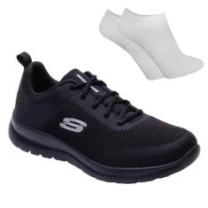 Imagem de Kit Tênis Skechers Bountiful Masculino + Par de M-Masculino