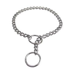 Imagem de Coleira para cães Hamilton Extra Fine Choke Chain 30 cm em aço