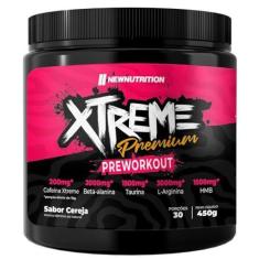 Imagem de NEWNUTRITION, Pré Treino Xtreme Premium 450g Sabor Cereja