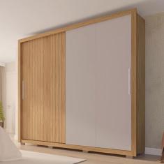 Imagem de Guarda Roupa Casal Ripado 2 Portas e 4 Gavetas Suburban Gold