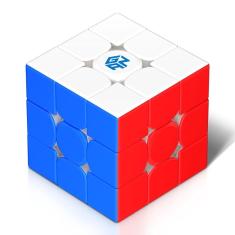 Imagem de Quebra-cabeça mágico sem adesivo Speed Cube gan 356 R S 2 3x3