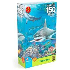 Imagem de Quebra Cabeça - Tubarões 150 peças