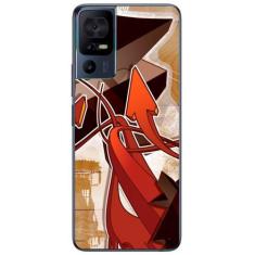 Imagem de Capa Adesivo Skin071 Verso Para Tcl 40 Se 2023 (T610e) - Kawaskin