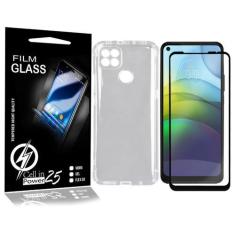Imagem de Película Vidro 3D + Capa Anti Shock Moto G9 Power Xt2097 6.78 - Cell I